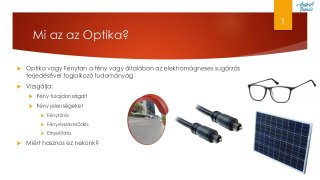 1. Fénytani alapismeretek